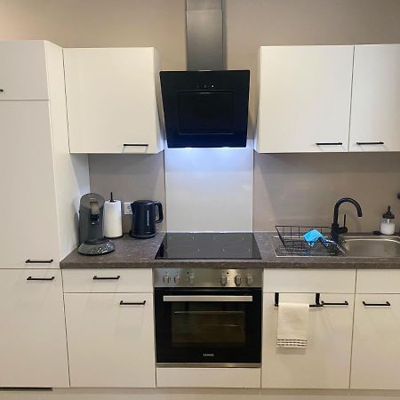 Moderne Ferienwohnung Mit Balkon 赫辛海姆 外观 照片