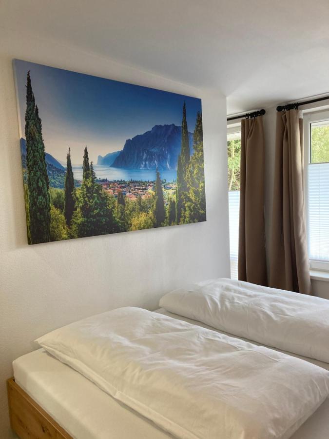 Moderne Ferienwohnung Mit Balkon 赫辛海姆 外观 照片