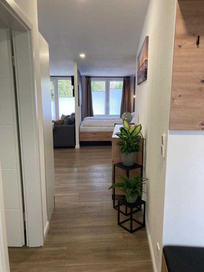 Moderne Ferienwohnung Mit Balkon 赫辛海姆 外观 照片