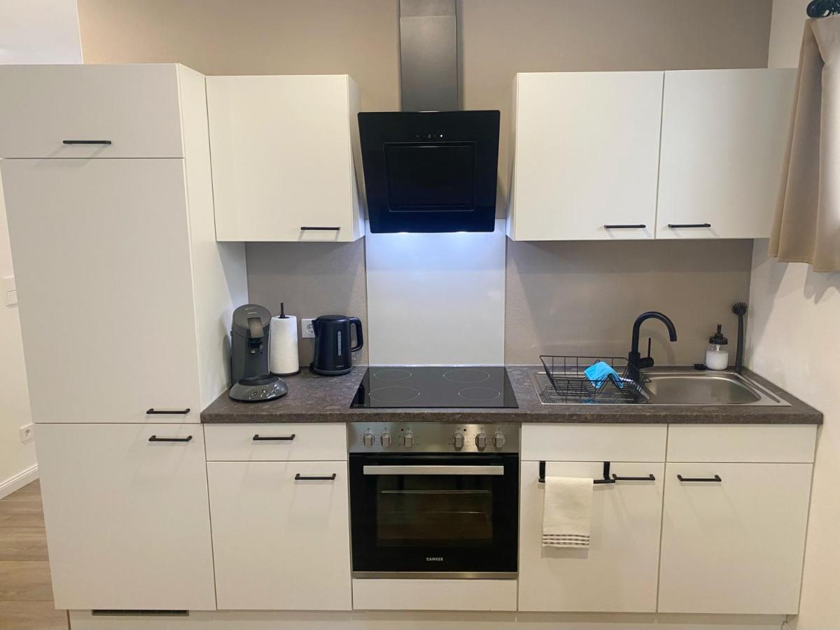 Moderne Ferienwohnung Mit Balkon 赫辛海姆 外观 照片